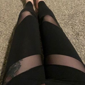 Mesh leggings
